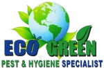 eco green pest and hygiene logo